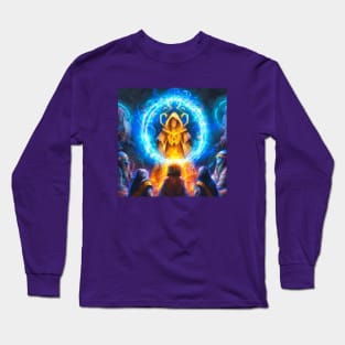 Sorcerer Conjures Magical Power Long Sleeve T-Shirt